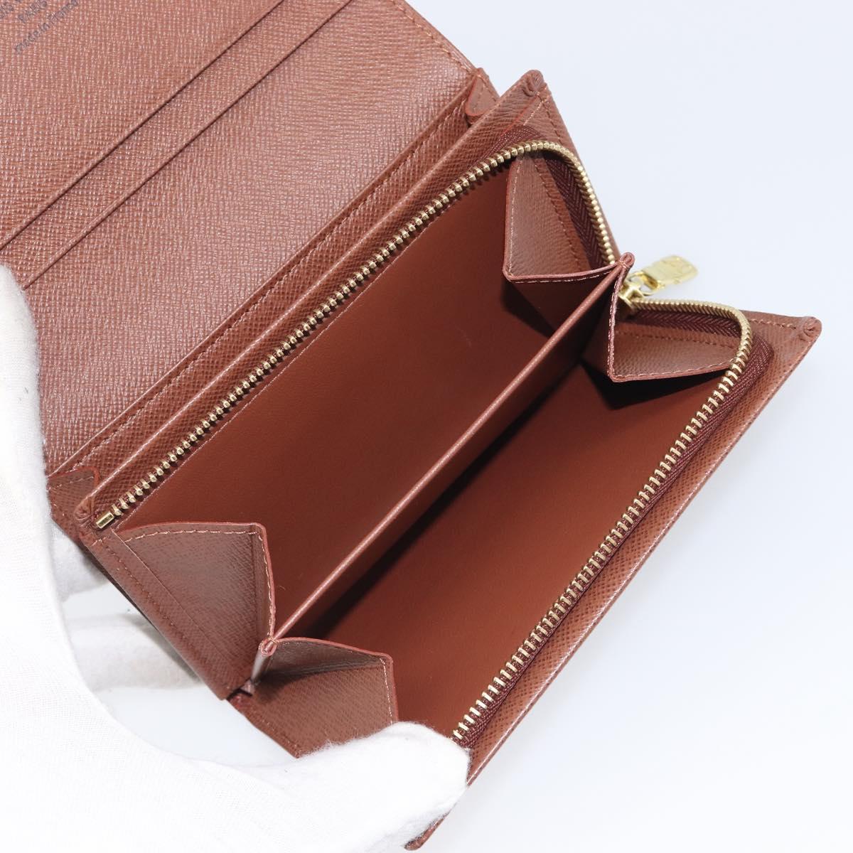 LOUIS VUITTON Monogram Portefeuille Tresor Bifold Wallet M61736 LV Auth am13024V