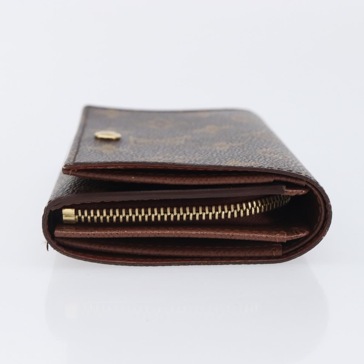 LOUIS VUITTON Monogram Portefeuille Tresor Bifold Wallet M61736 LV Auth am13024V