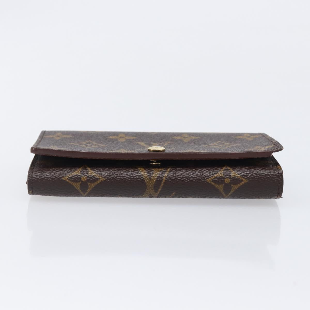 LOUIS VUITTON Monogram Portefeuille Tresor Bifold Wallet M61736 LV Auth am13024V