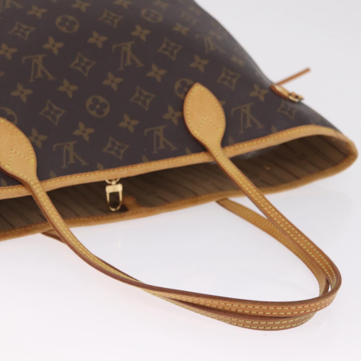 LOUIS VUITTON Monogram Neverfull MM Tote Bag M40156 LV Auth am13077