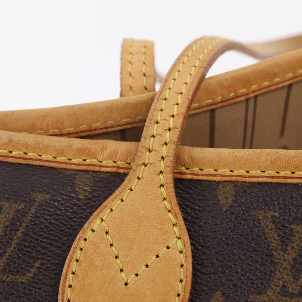 LOUIS VUITTON Monogram Neverfull MM Tote Bag M40156 LV Auth am13077