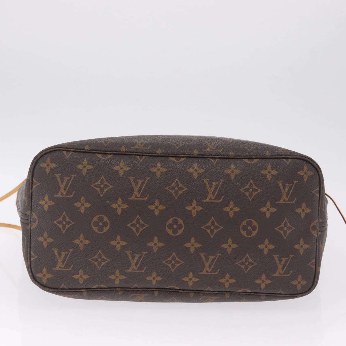 LOUIS VUITTON Monogram Neverfull MM Tote Bag M40156 LV Auth am13077