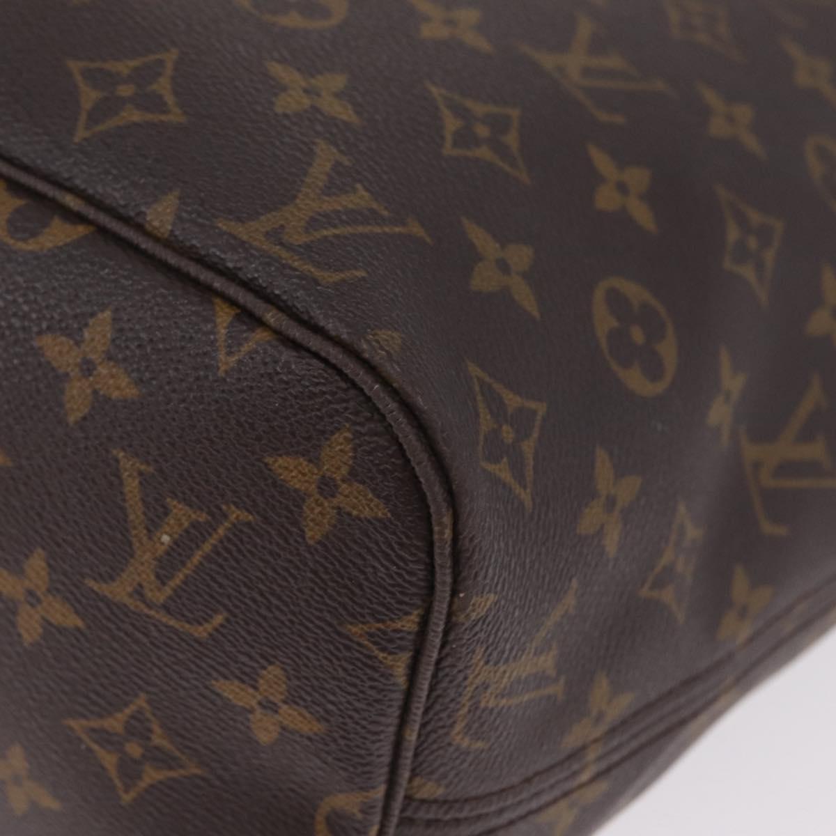LOUIS VUITTON Monogram Neverfull MM Tote Bag M40156 LV Auth am13077
