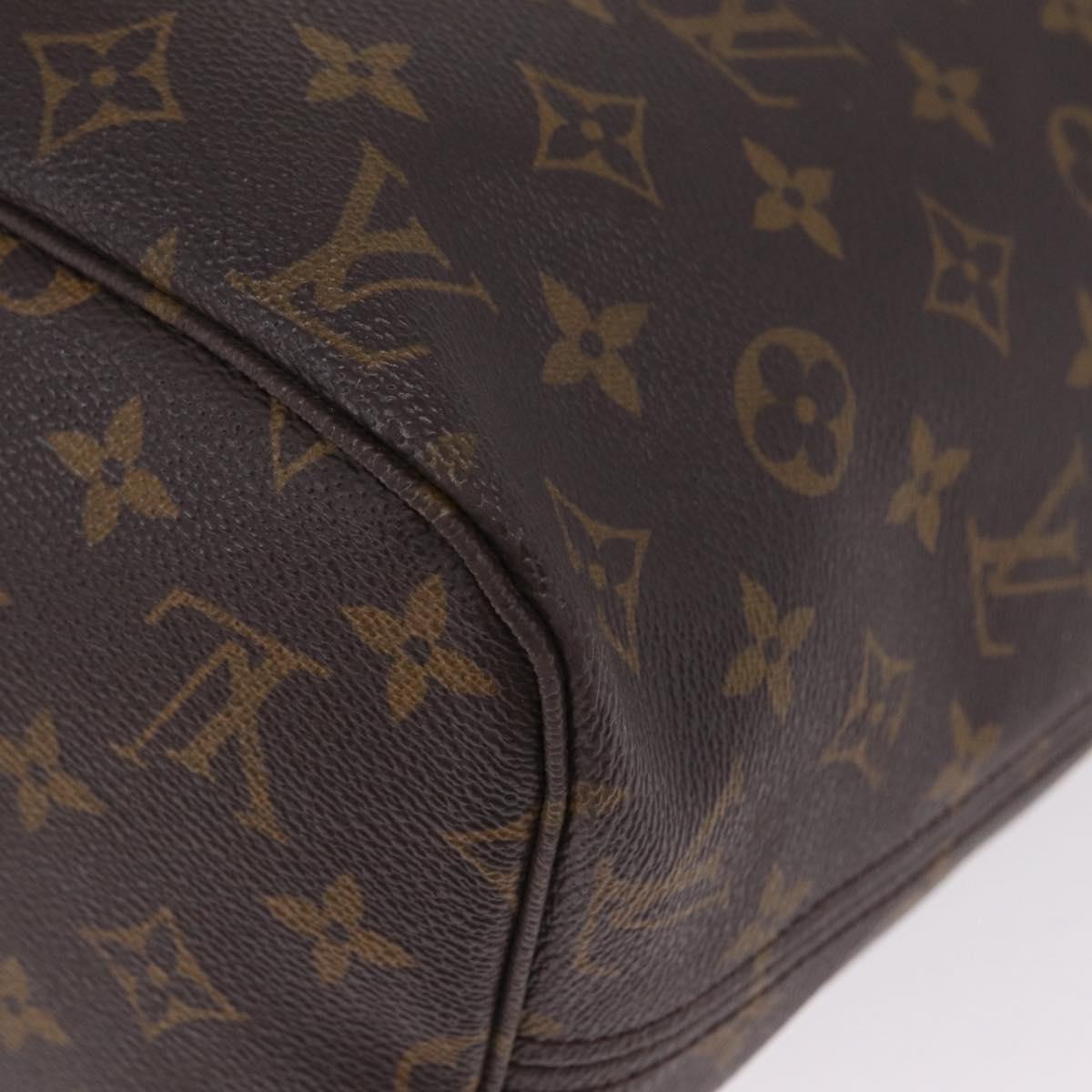 LOUIS VUITTON Monogram Neverfull MM Tote Bag M40156 LV Auth am13077