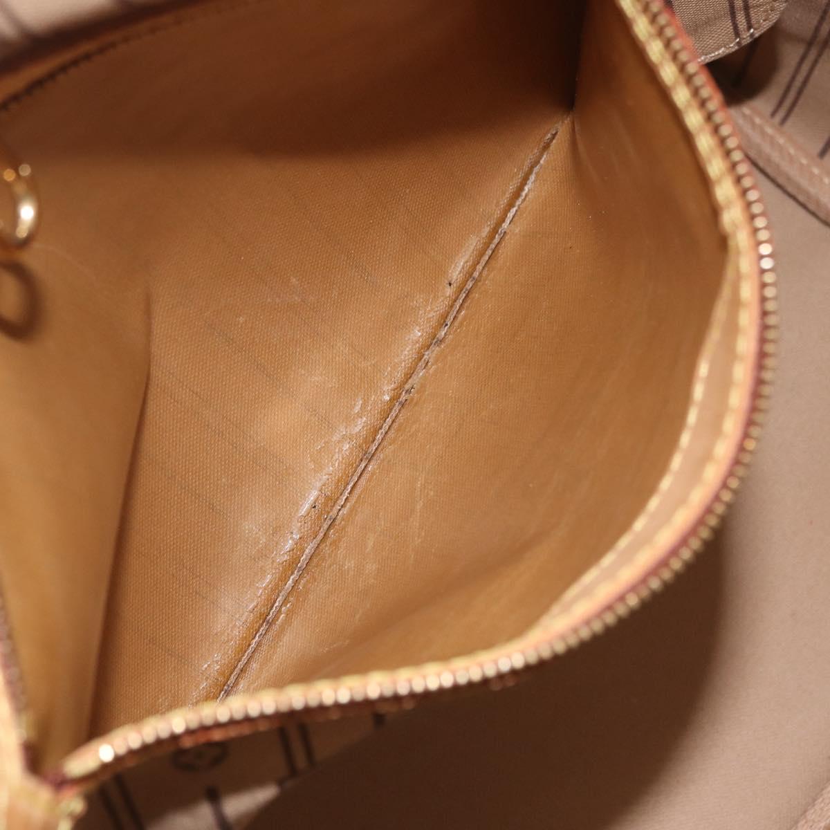 LOUIS VUITTON Monogram Neverfull MM Tote Bag M40156 LV Auth am13077