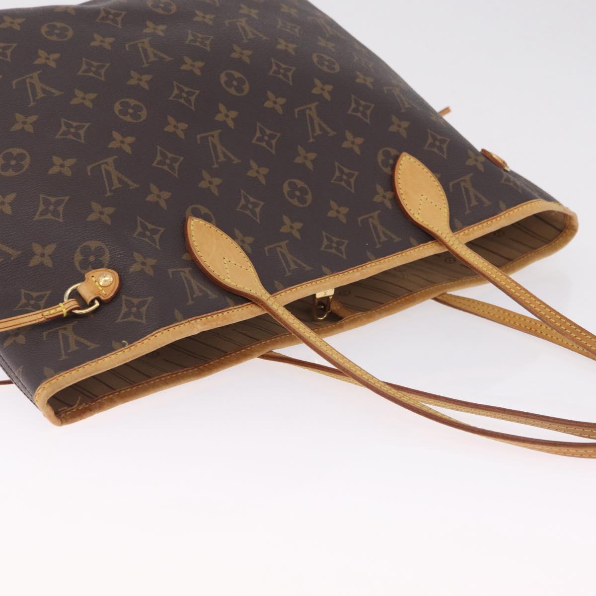 LOUIS VUITTON Monogram Neverfull MM Tote Bag M40156 LV Auth am13077