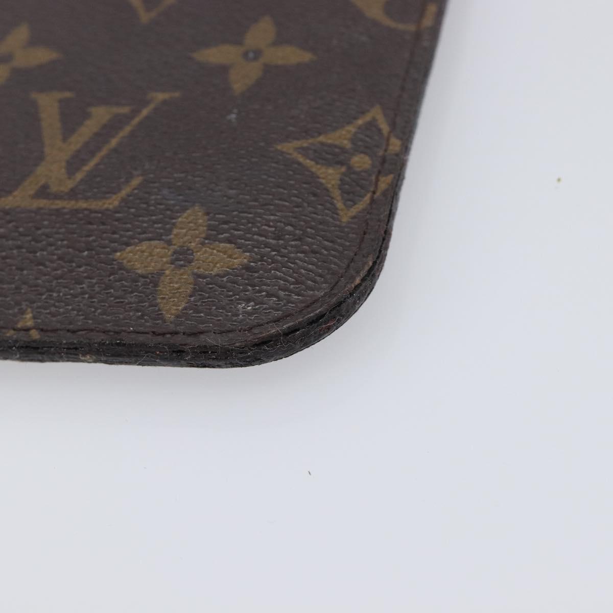 LOUIS VUITTON Monogram Neverfull MM Pouch LV Auth am13087