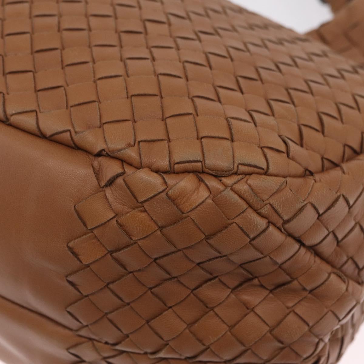 Bottega Veneta INTRECCIATO Campana Shoulder Bag Leather 125787 Auth am13103V