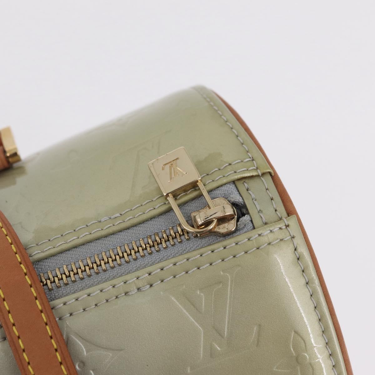 LOUIS VUITTON Monogram Vernis Bedford Hand Bag Gris M91130 LV Auth am13110V