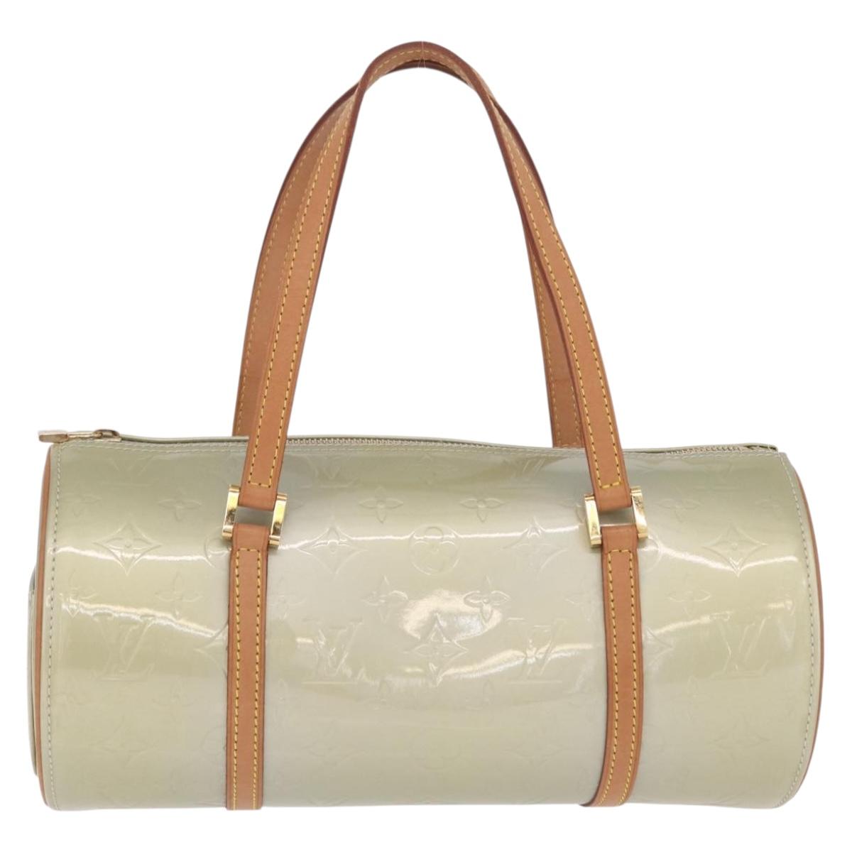 LOUIS VUITTON Monogram Vernis Bedford Hand Bag Gris M91130 LV Auth am13110V