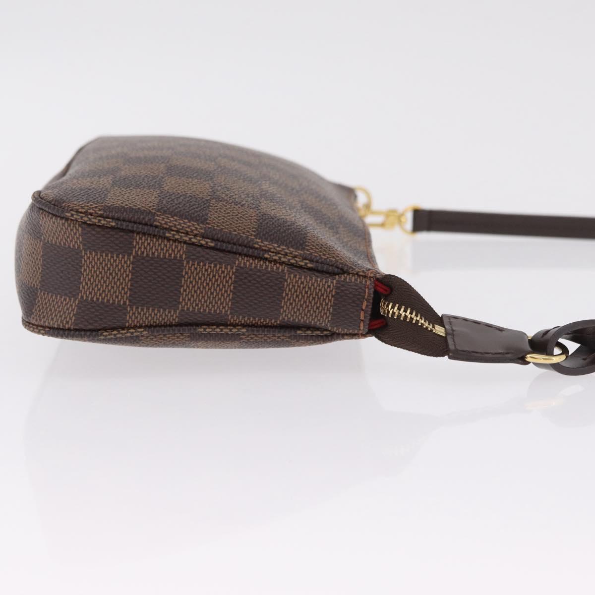 LOUIS VUITTON Damier Ebene Pochette Accessoires Pouch N41206 LV Auth am13111M