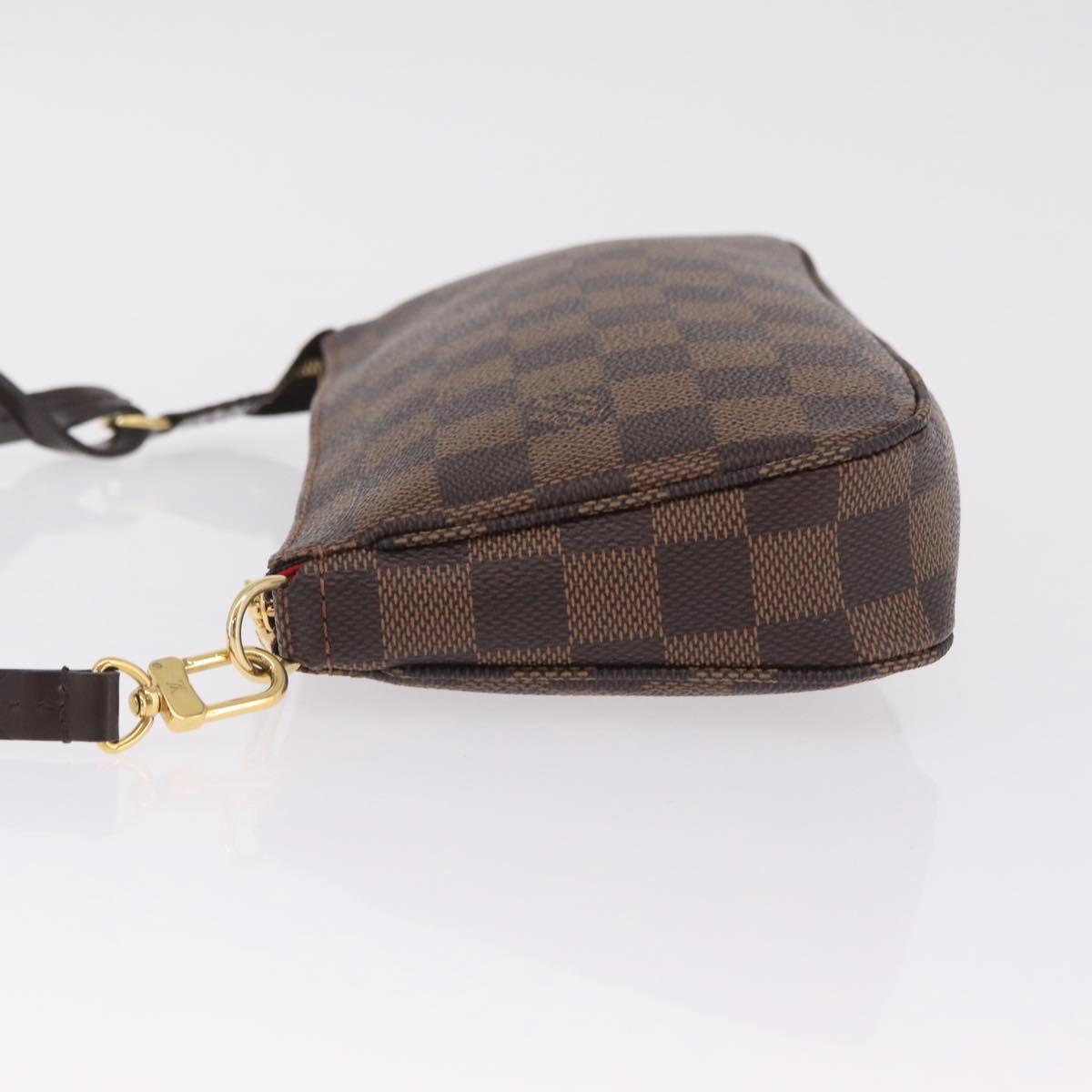LOUIS VUITTON Damier Ebene Pochette Accessoires Pouch N41206 LV Auth am13111M