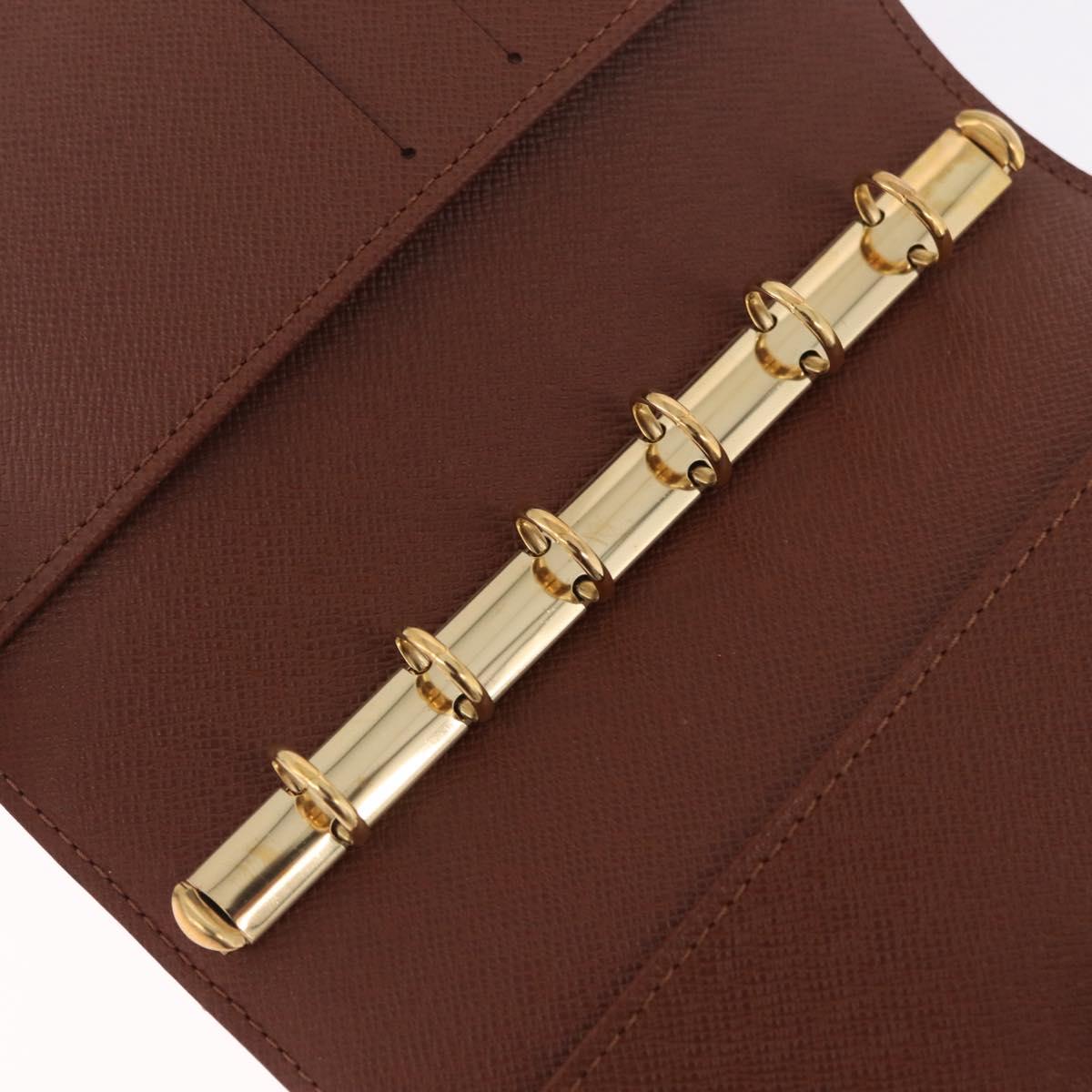 LOUIS VUITTON Monogram Agenda PM Day Planner Cover R20005 LV Auth am13123V