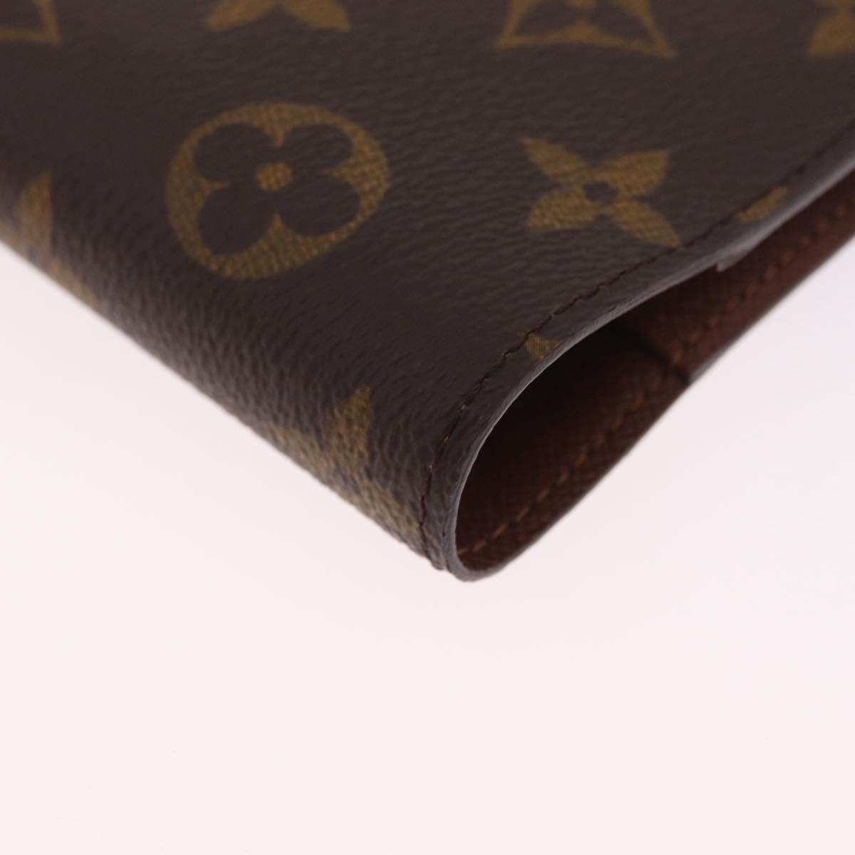 LOUIS VUITTON Monogram Agenda PM Day Planner Cover R20005 LV Auth am13123V