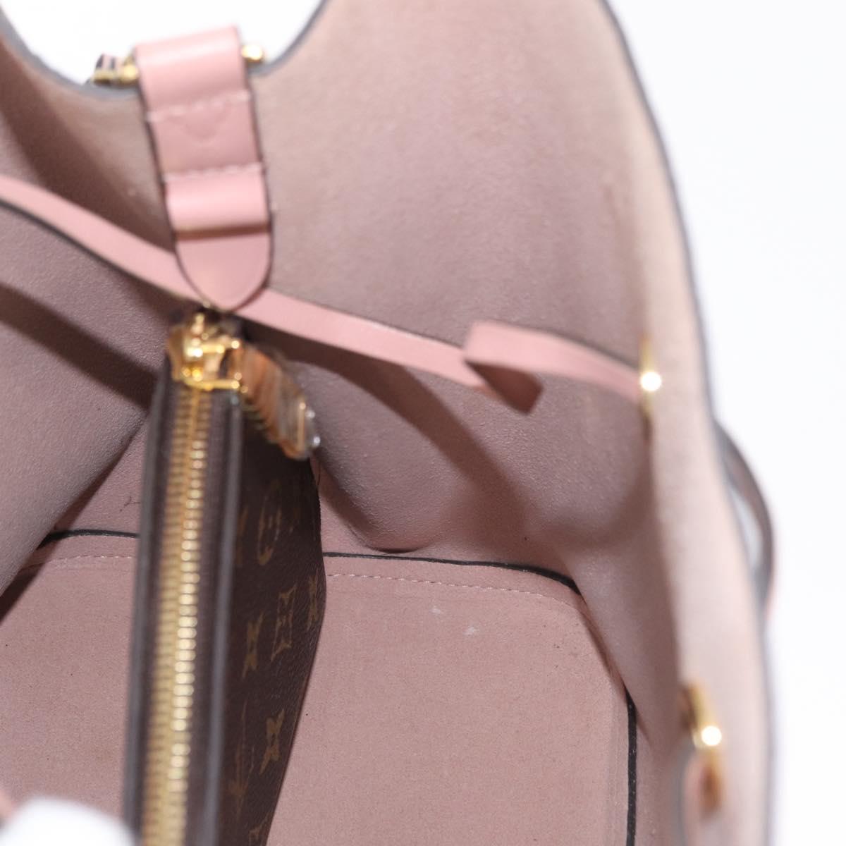 LOUIS VUITTON Monogram Neo Noe Shoulder Bag Pink M44022 LV Auth am13131V