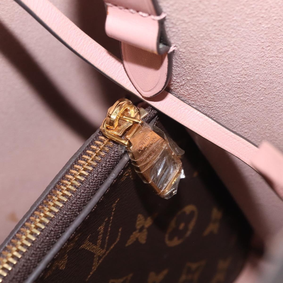 LOUIS VUITTON Monogram Neo Noe Shoulder Bag Pink M44022 LV Auth am13131V