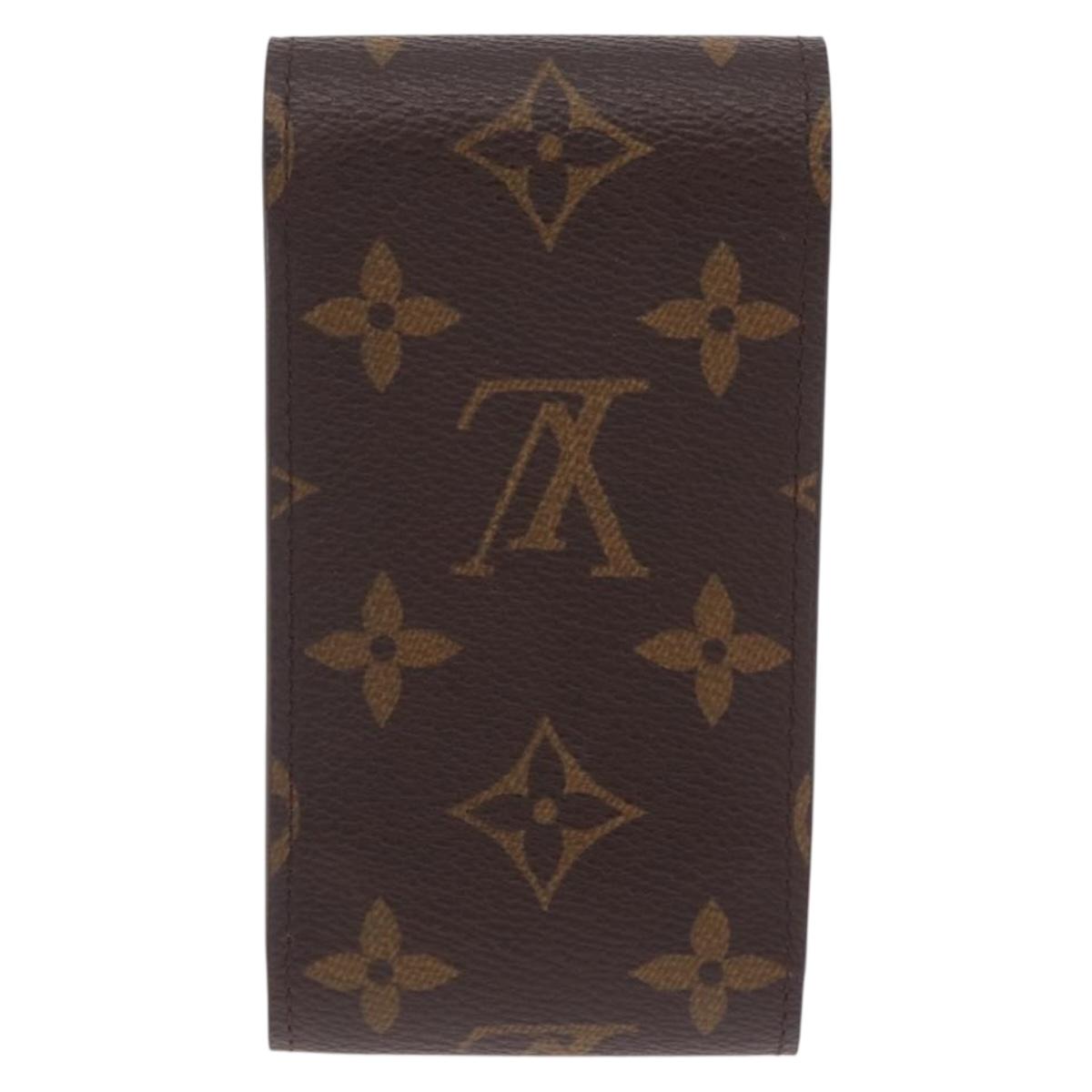 LOUIS VUITTON Monogram Etui Cigarette Case M63024 LV Auth am13153V
