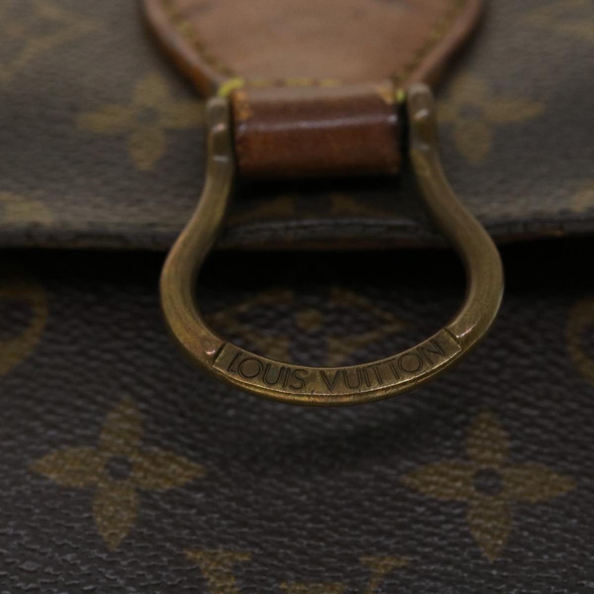 LOUIS VUITTON Monogram Saint Cloud GM Shoulder Bag M51242 LV Auth am3133