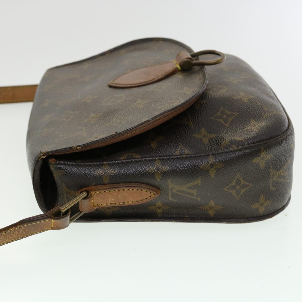 LOUIS VUITTON Monogram Saint Cloud GM Shoulder Bag M51242 LV Auth am3133
