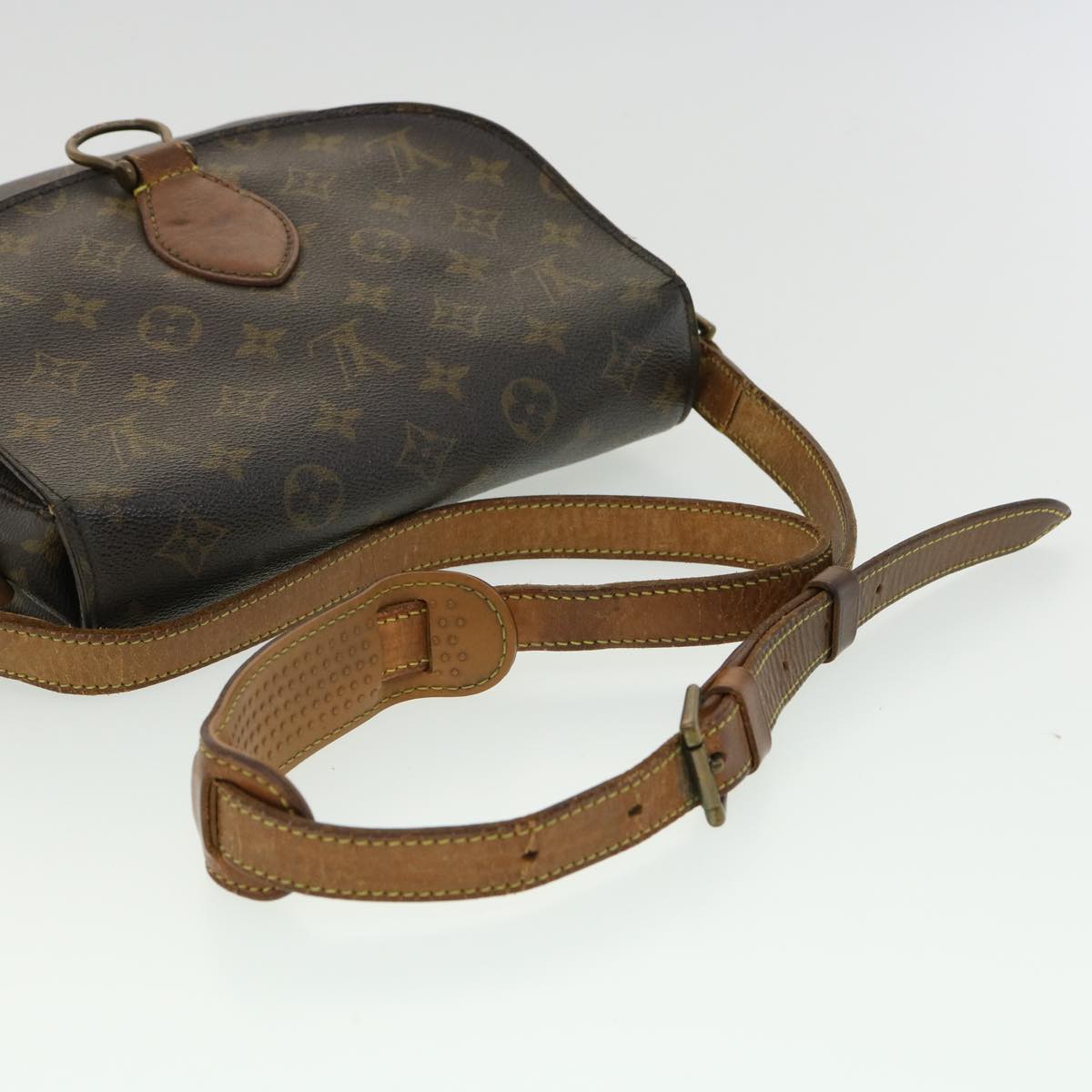 LOUIS VUITTON Monogram Saint Cloud GM Shoulder Bag M51242 LV Auth am3133