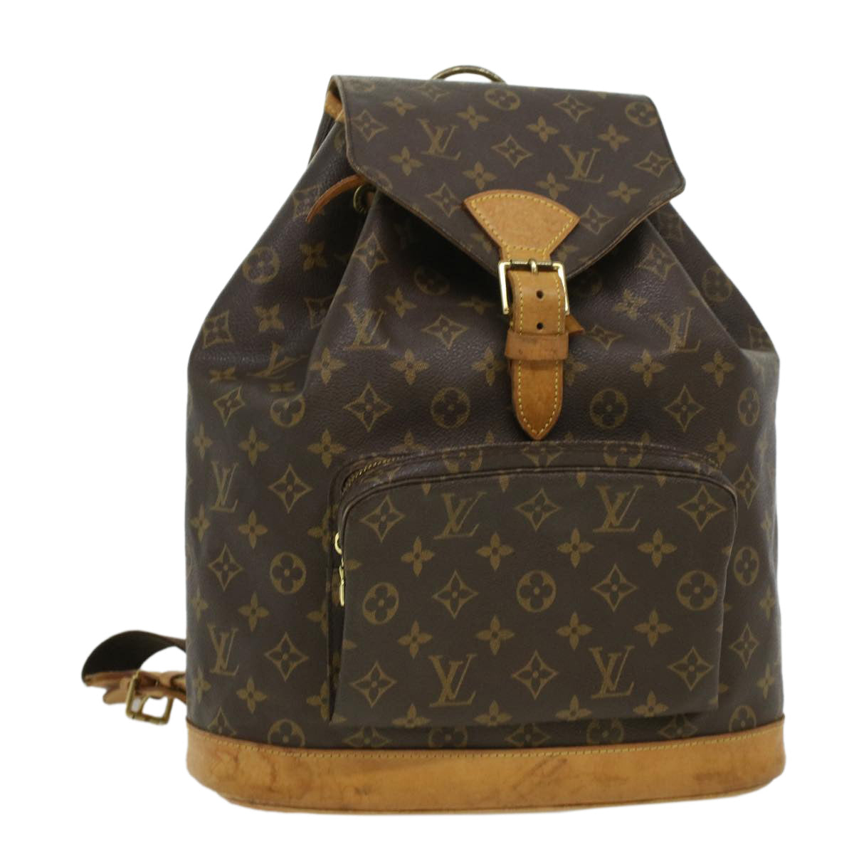 LOUIS VUITTON Monogram Montsouris GM Backpack M51135 LV Auth am3430