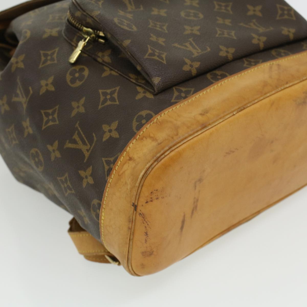 LOUIS VUITTON Monogram Montsouris GM Backpack M51135 LV Auth am3430