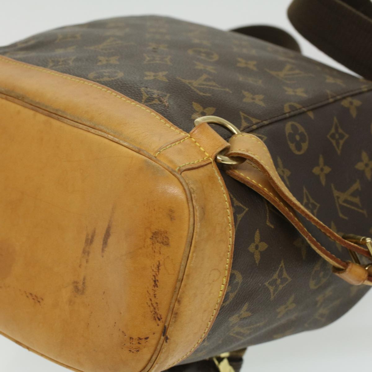 LOUIS VUITTON Monogram Montsouris GM Backpack M51135 LV Auth am3430