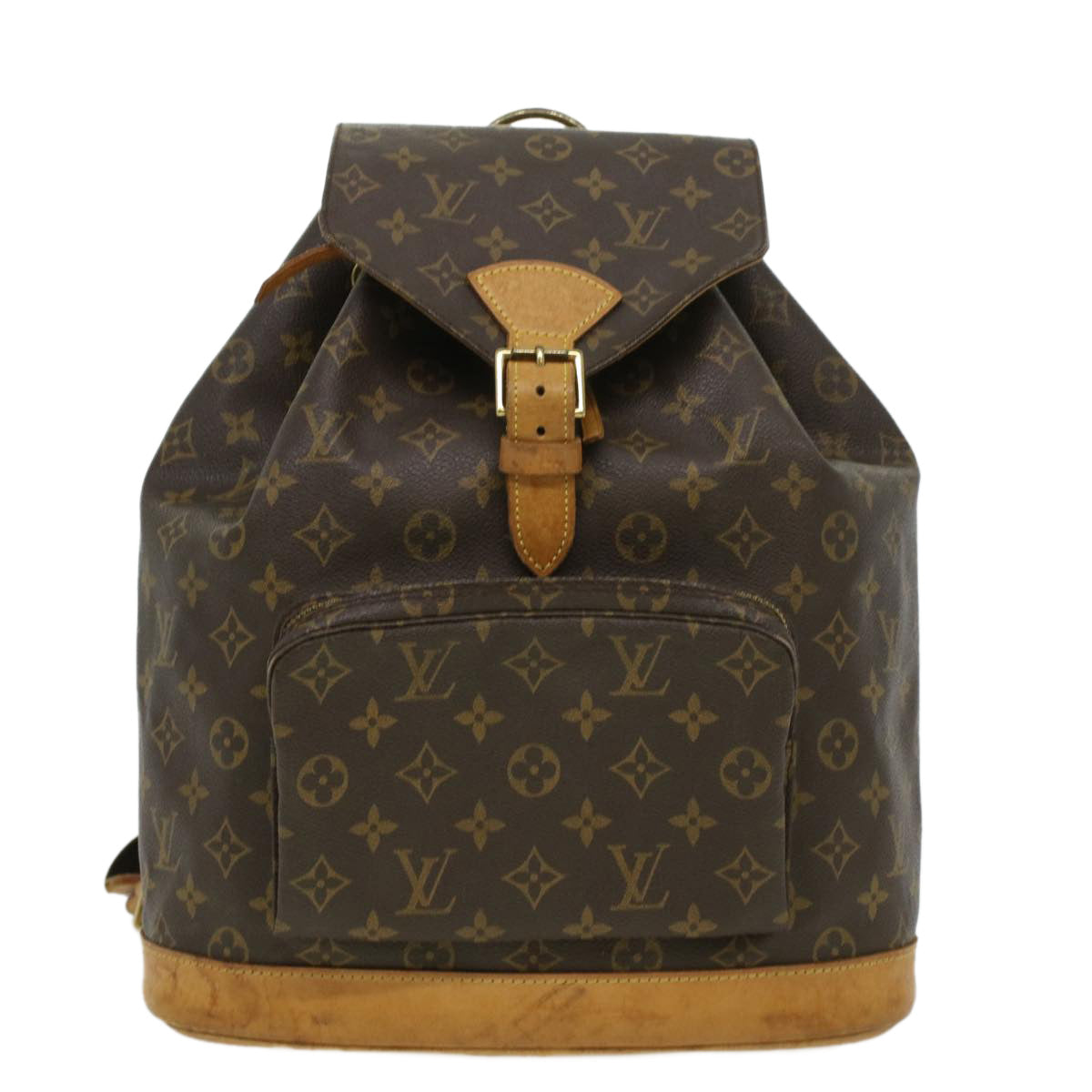 LOUIS VUITTON Monogram Montsouris GM Backpack M51135 LV Auth am3430