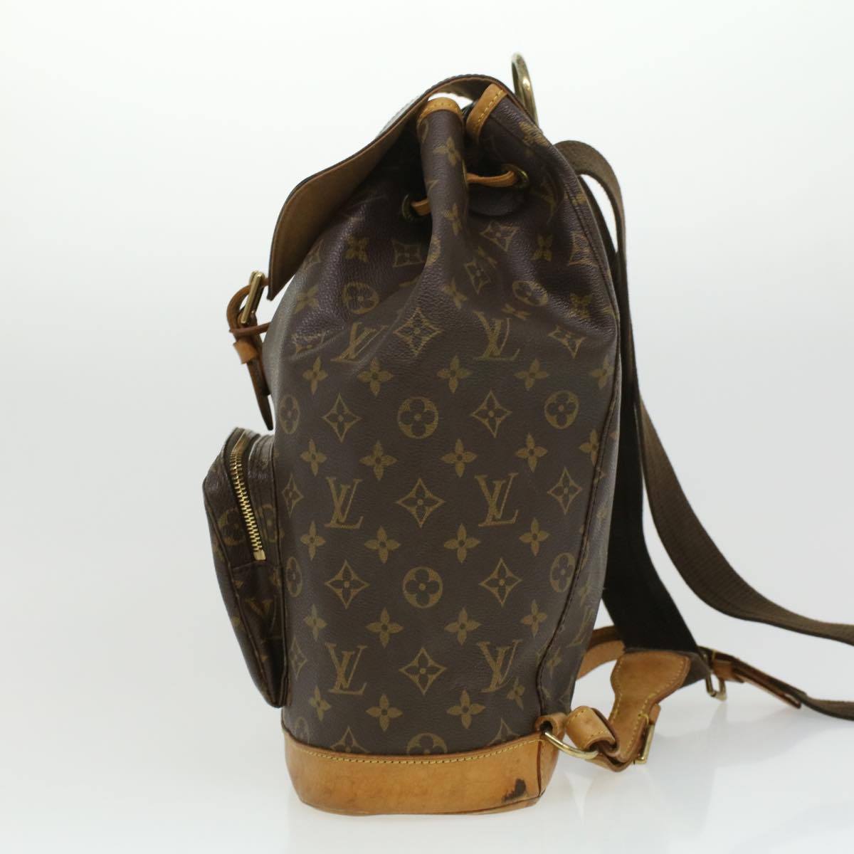 LOUIS VUITTON Monogram Montsouris GM Backpack M51135 LV Auth am3430