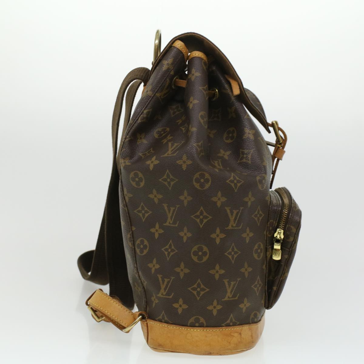 LOUIS VUITTON Monogram Montsouris GM Backpack M51135 LV Auth am3430