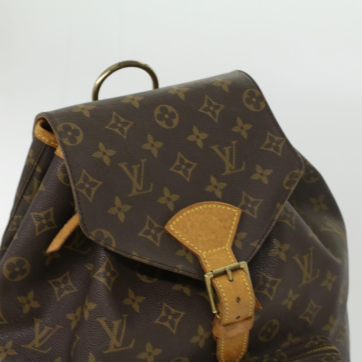 LOUIS VUITTON Monogram Montsouris GM Backpack M51135 LV Auth am3430