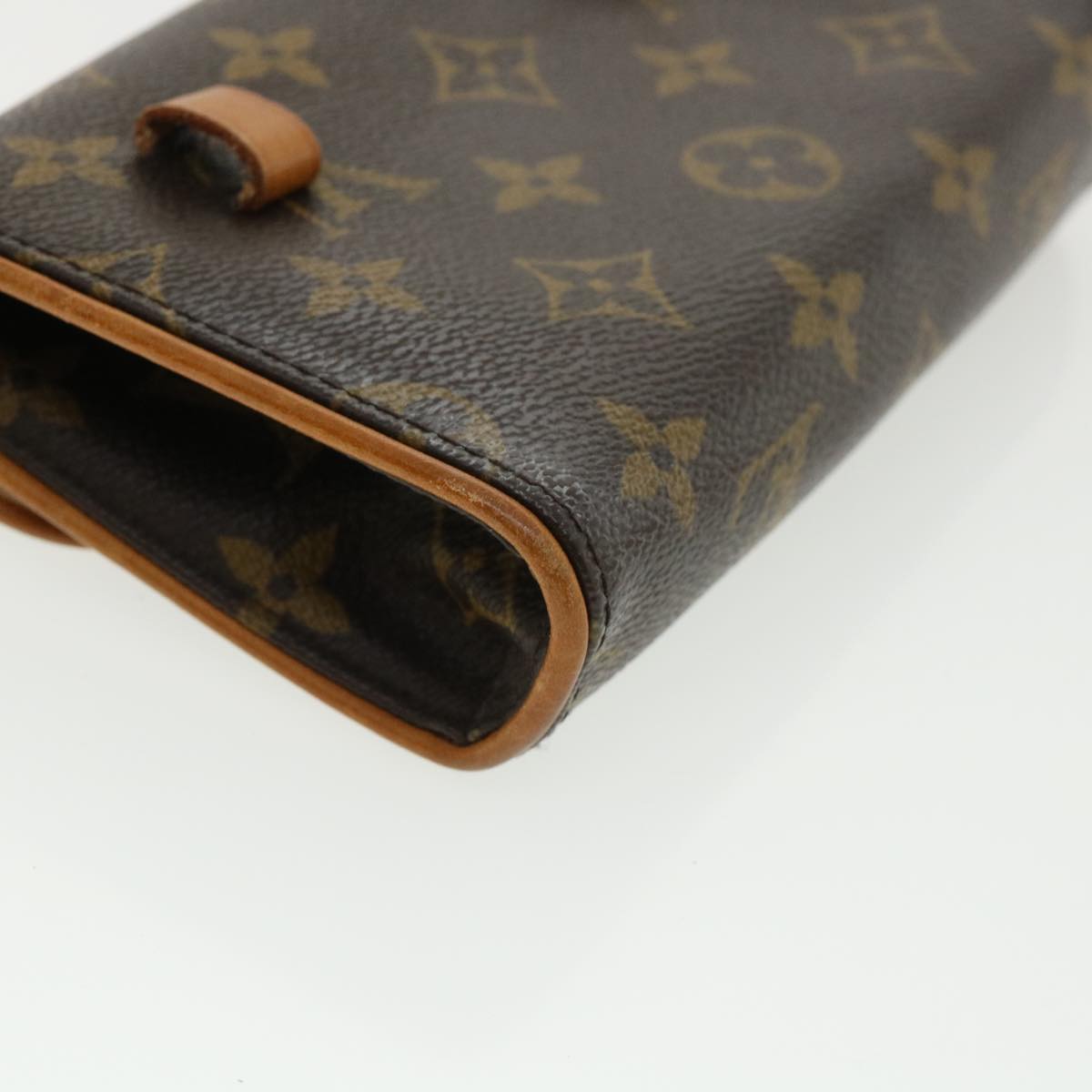 LOUIS VUITTON Monogram Pochette Florentine Waist Bag M51855 LV Auth am3493