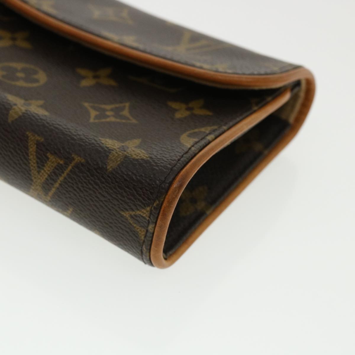 LOUIS VUITTON Monogram Pochette Florentine Waist Bag M51855 LV Auth am3493