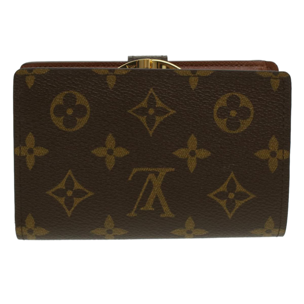 LOUIS VUITTON Monogram Portefeuille Viennois Wallet M61674 LV Auth am3583