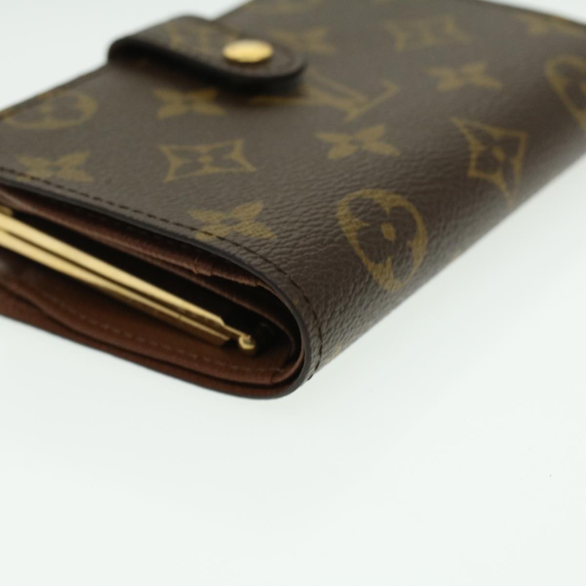 LOUIS VUITTON Monogram Portefeuille Viennois Wallet M61674 LV Auth am3583