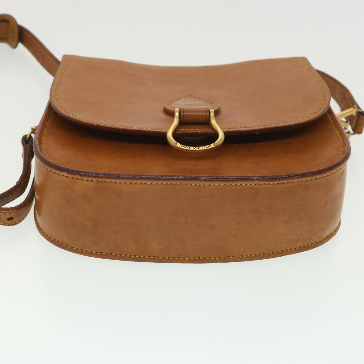 LOUIS VUITTON Nomad Saint Cloud MM Shoulder Bag Brown M52193 LV Auth am3760