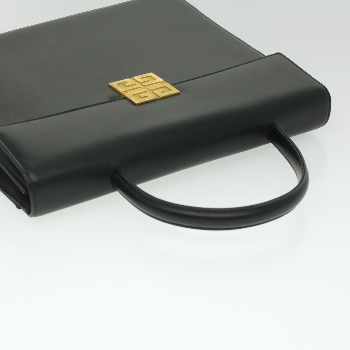 GIVENCHY Shoulder Bag Leather 2way Black Auth am3821