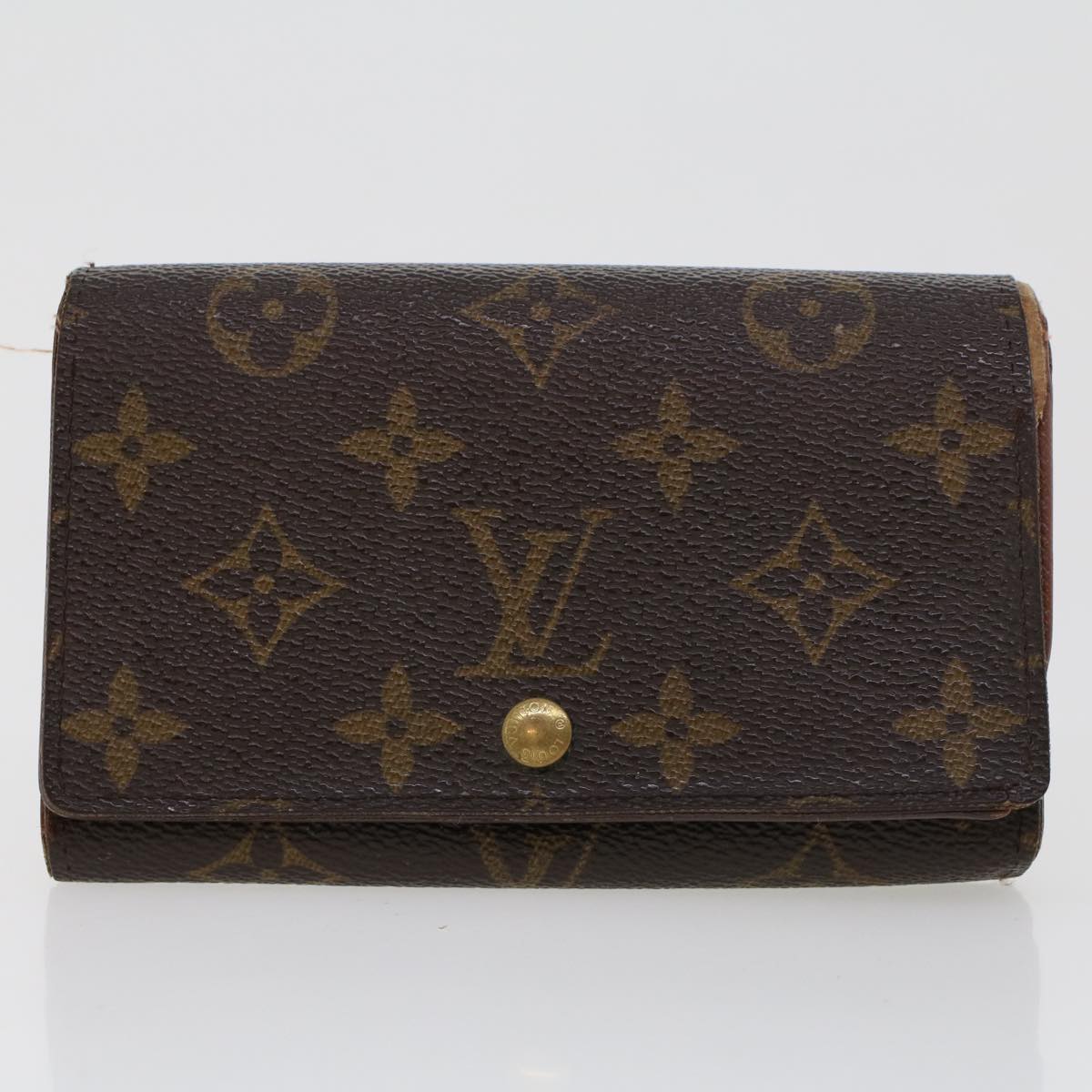 LOUIS VUITTON Monogram Coin Purse Wallet 5Set LV Auth am4574