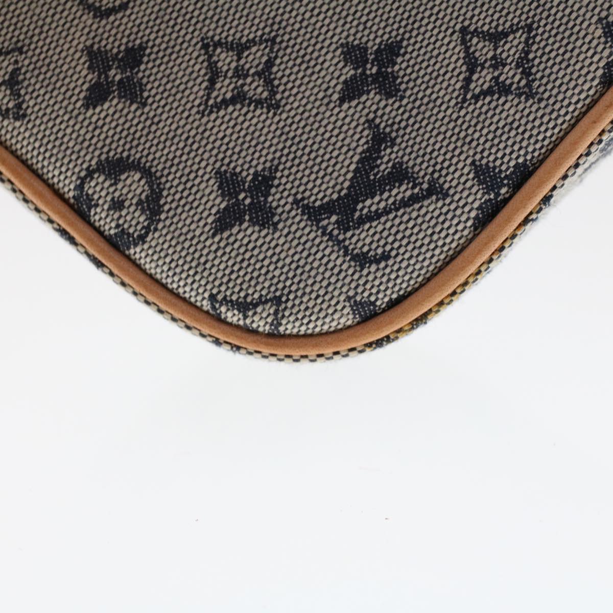 LOUIS VUITTON Monogram Mini Juliet PM Shoulder Bag Blue M92005 LV Auth am4662