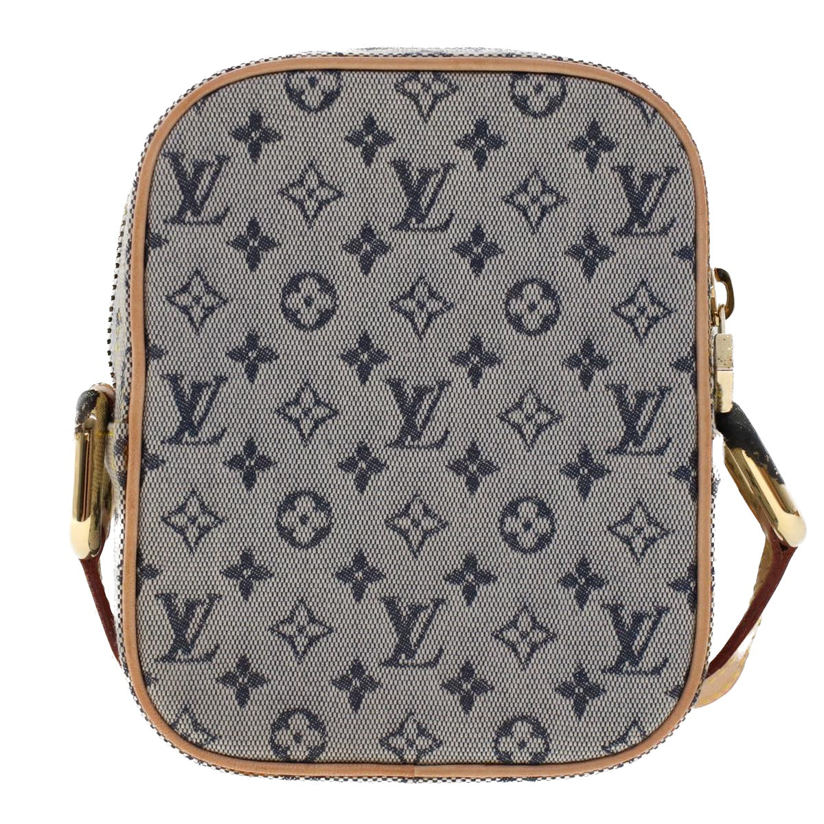 LOUIS VUITTON Monogram Mini Juliet PM Shoulder Bag Blue M92005 LV Auth am4662