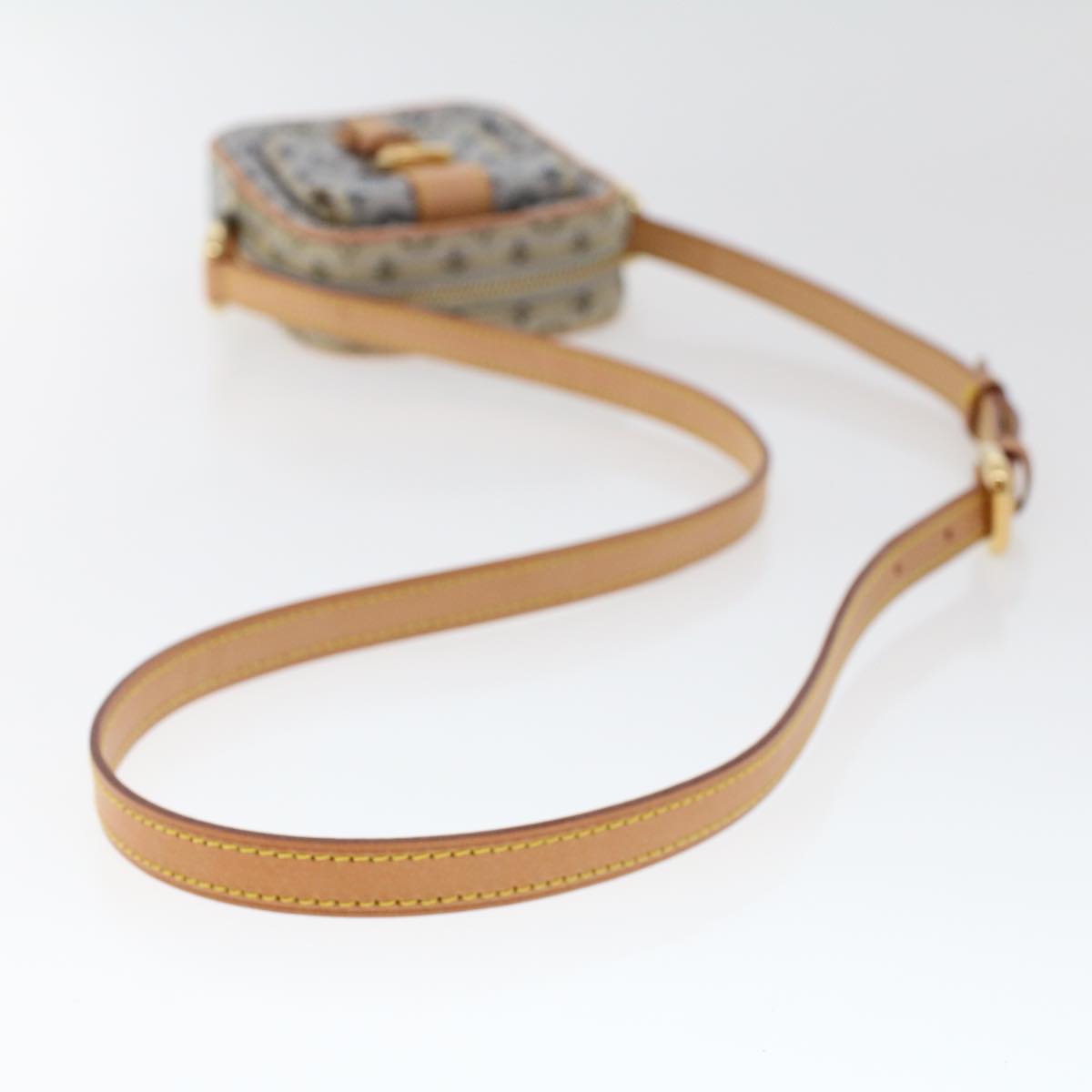 LOUIS VUITTON Monogram Mini Juliet PM Shoulder Bag Blue M92005 LV Auth am4662