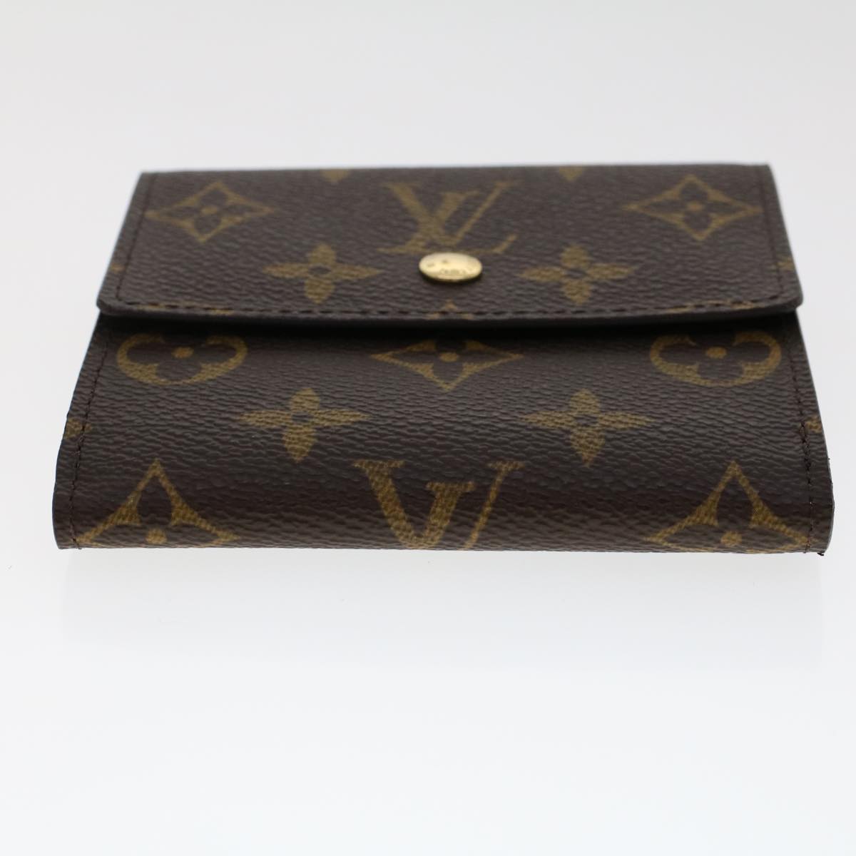 LOUIS VUITTON Monogram Porte Monnaie Bier Cartes Crdit Wallet M61652 LV am4717