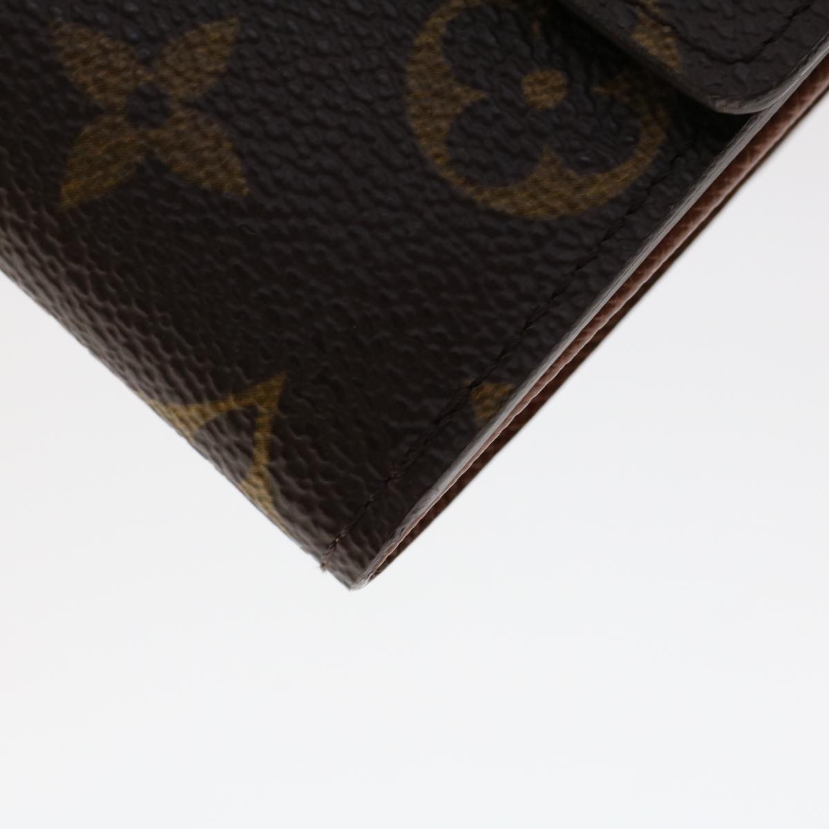 LOUIS VUITTON Monogram Porte Monnaie Bier Cartes Crdit Wallet M61652 LV am4717