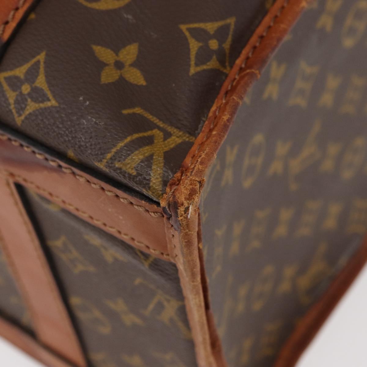 LOUIS VUITTON Monogram Sac Shan 40 Boston Bag M42024 LV Auth am4746