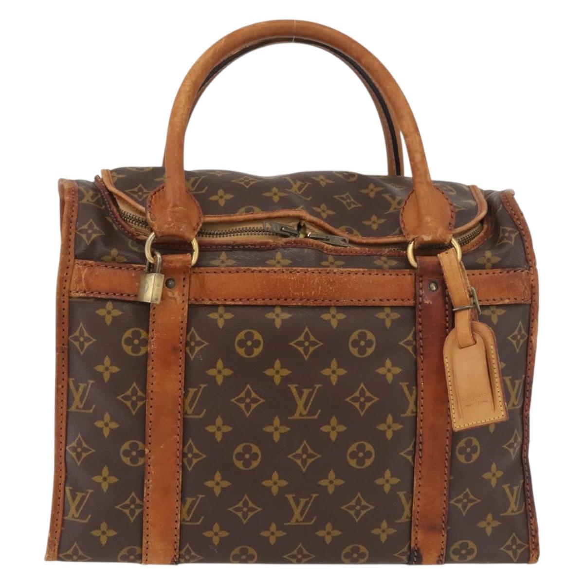 LOUIS VUITTON Monogram Sac Shan 40 Boston Bag M42024 LV Auth am4746