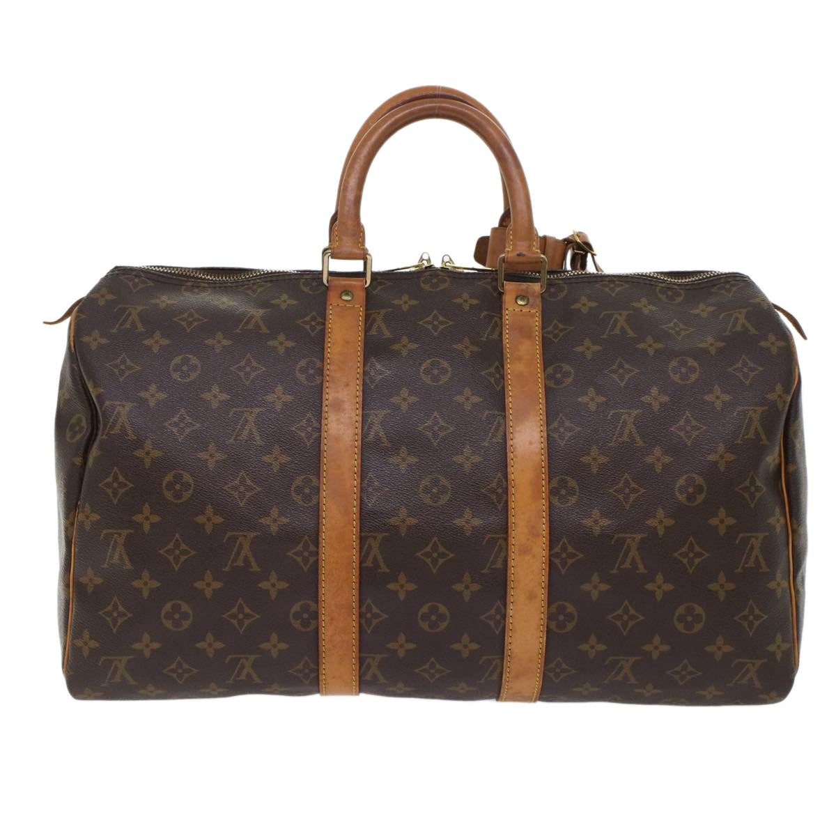 LOUIS VUITTON Monogram Keepall 45 Boston Bag M41428 LV Auth am4772