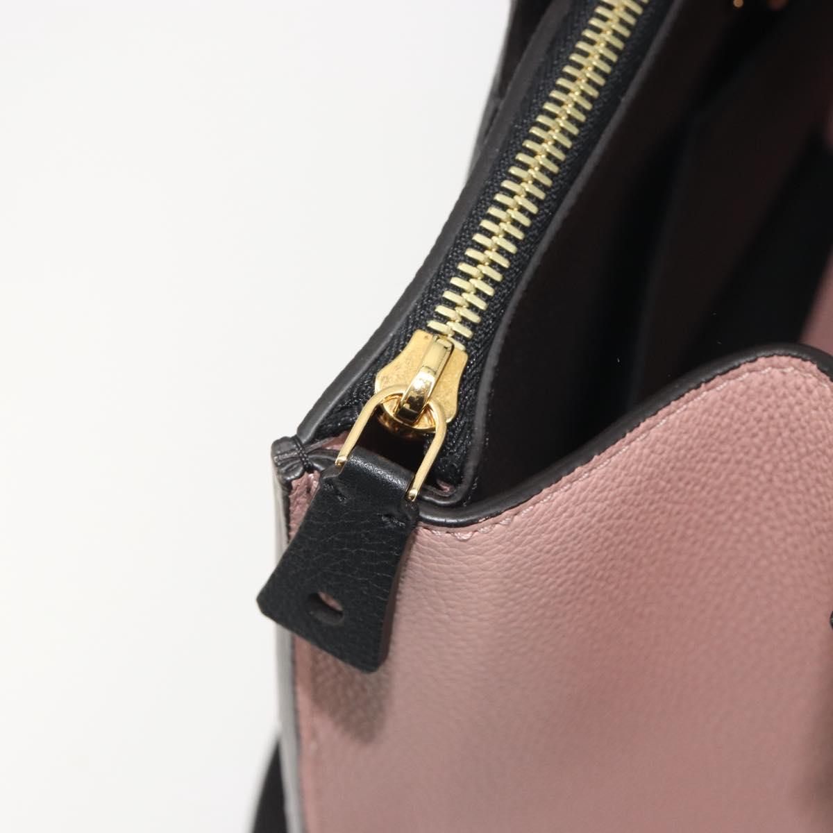 LOUIS VUITTON City Steamer MM Hand Bag Leather 2way Pink M53019 LV Auth am479b