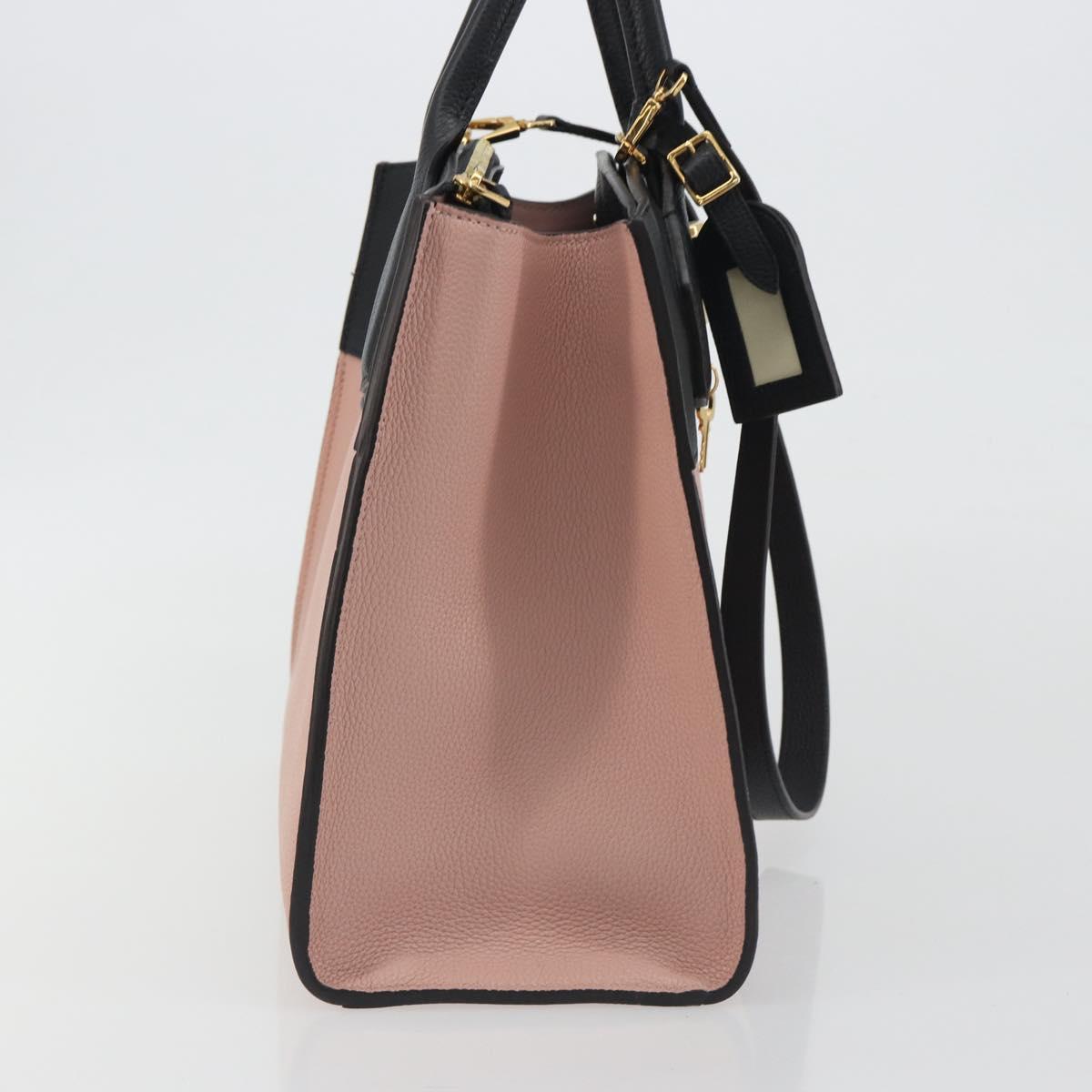 LOUIS VUITTON City Steamer MM Hand Bag Leather 2way Pink M53019 LV Auth am479b