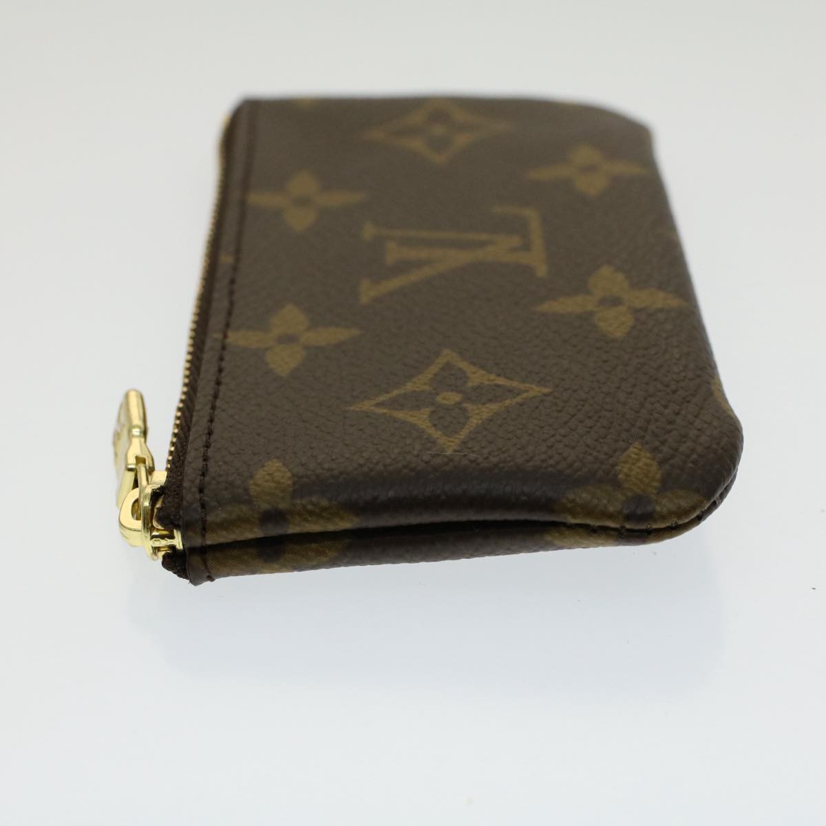 LOUIS VUITTON Monogram Pochette Cles Coin Purse M62650 LV Auth am4882