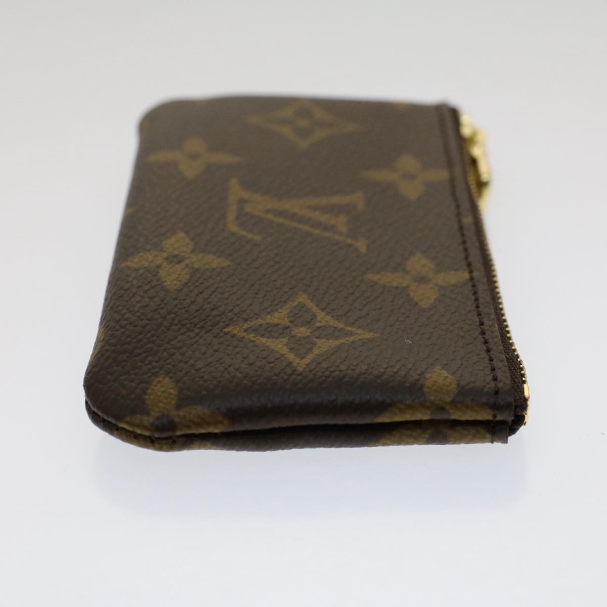 LOUIS VUITTON Monogram Pochette Cles Coin Purse M62650 LV Auth am4882